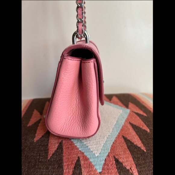 Aspinal of London Lottie Micro Bag Pink $1,000 New - Picture 6 of 16